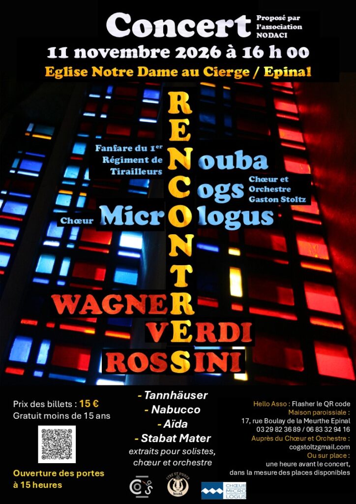 Concert du 11 novembre à Epinal